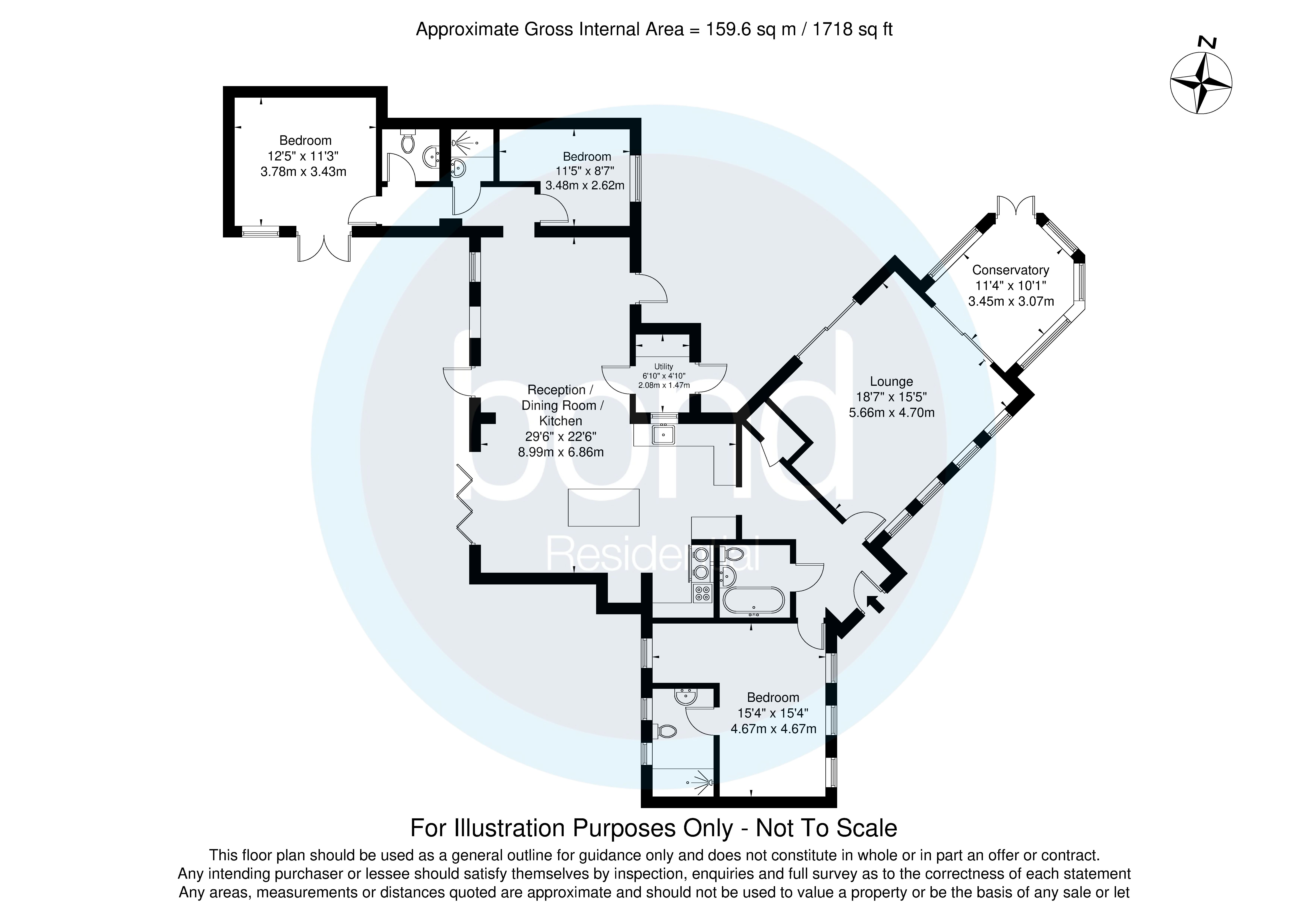 Floorplans For Little Baddow, Chelmsford, Essex