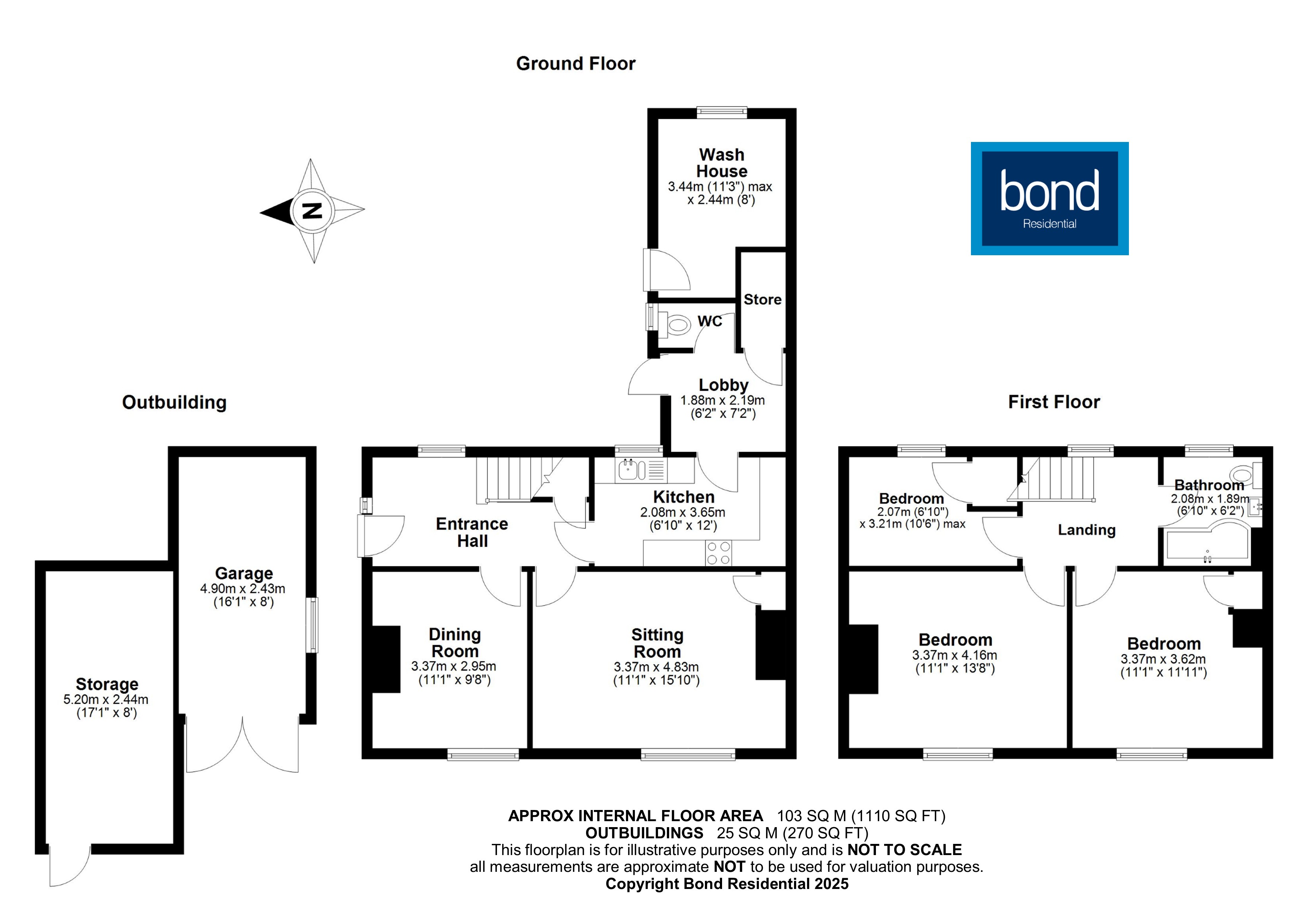Floorplans For Galleywood, Chelmsford, Essex