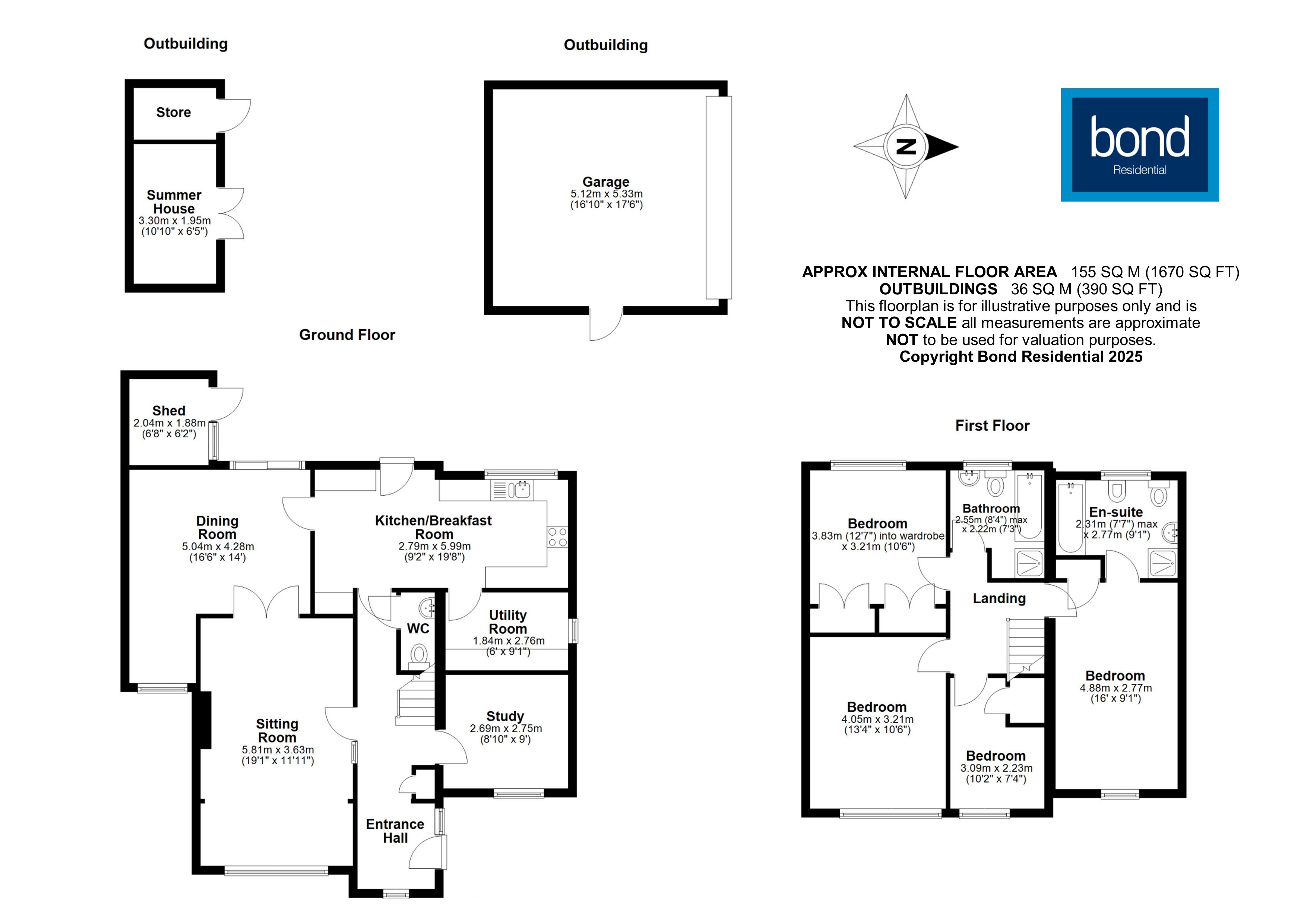 Floorplans For Chichester Drive, Chelmsford, Essex