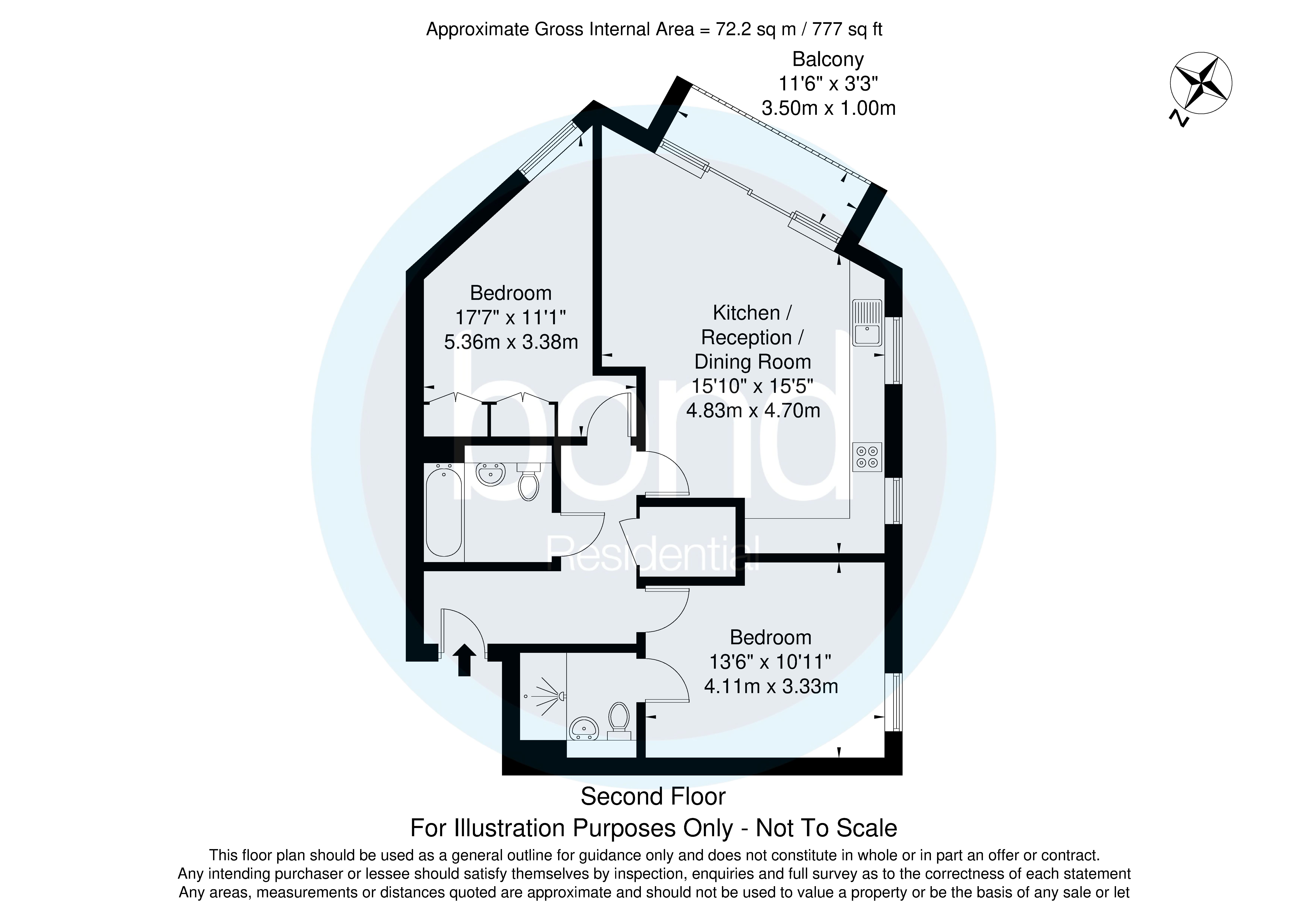 Floorplans For Wharf Road, Chelmsford, Essex