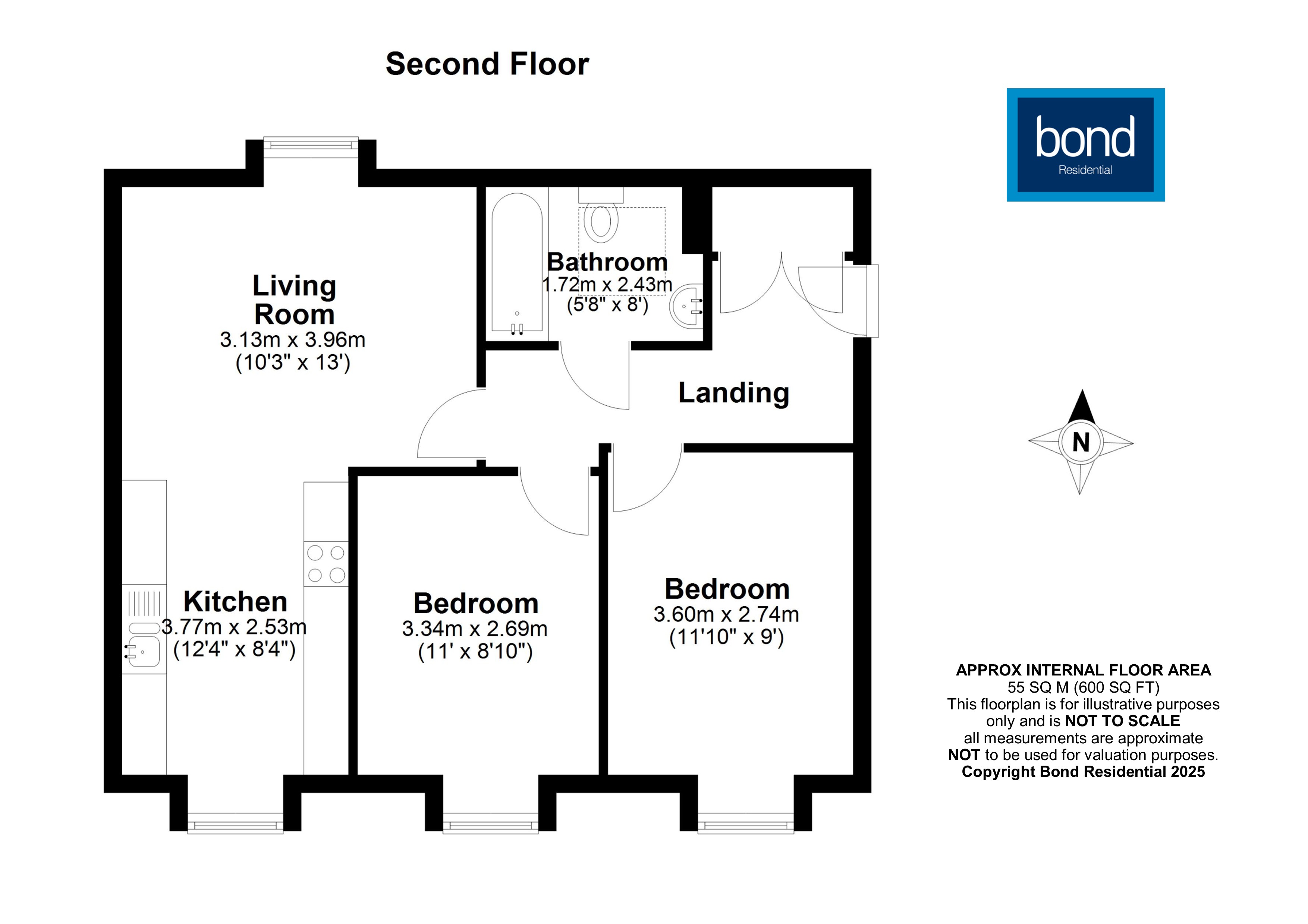 Floorplans For School View Road, Chelmsford, Essex