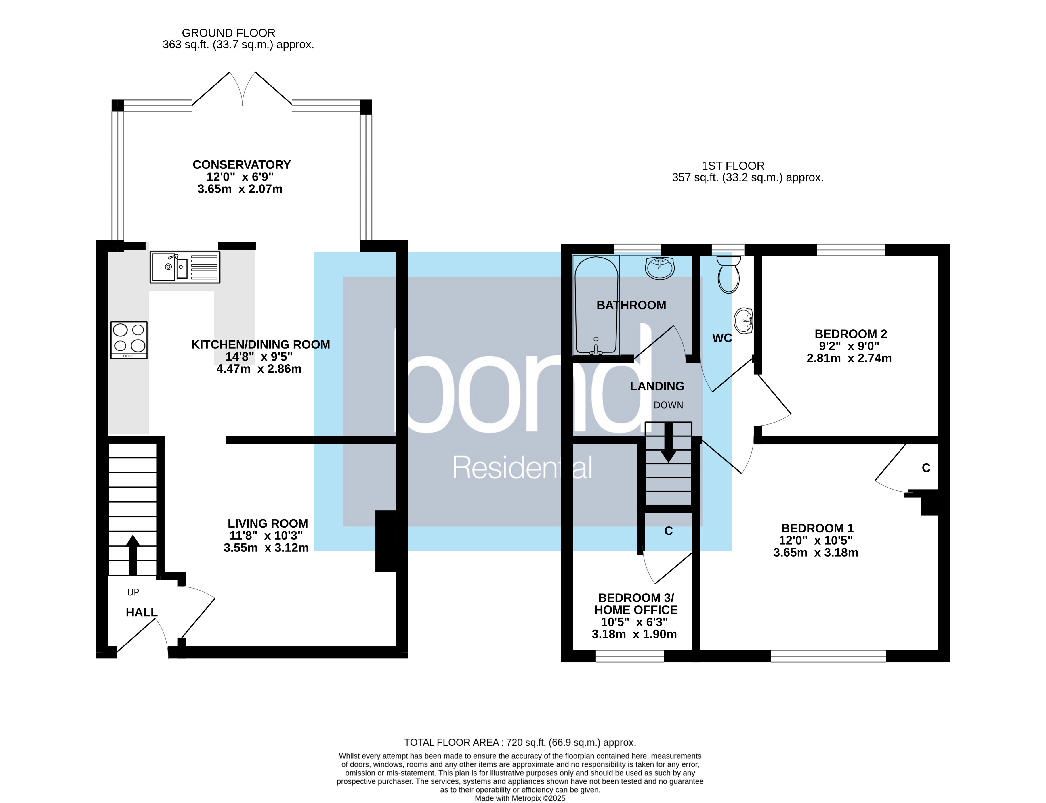 Floorplans For Moulsham Lodge, Chelmsford, Essex
