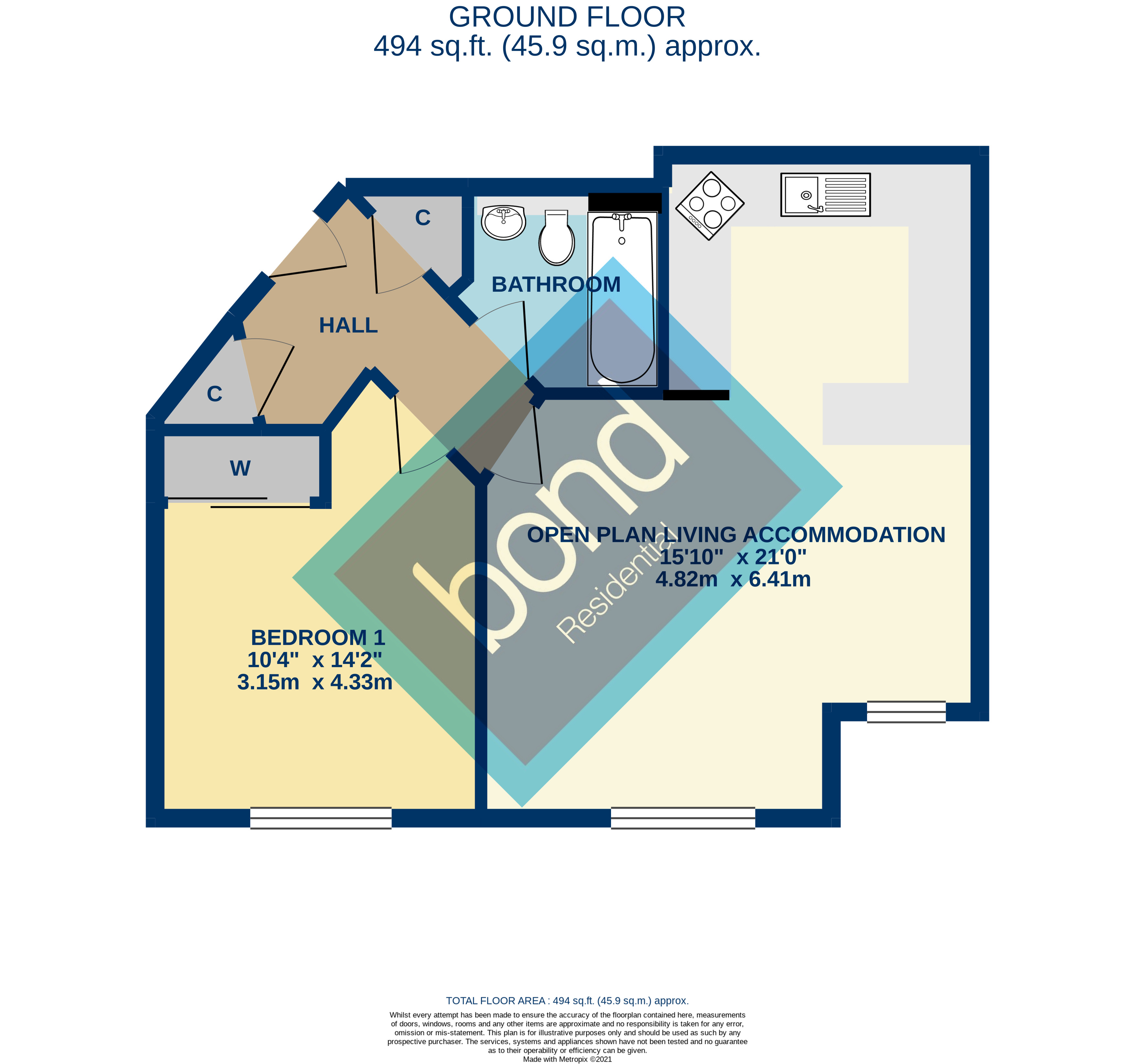 Floorplans For Chelmer Village, Chelmsford, Essex