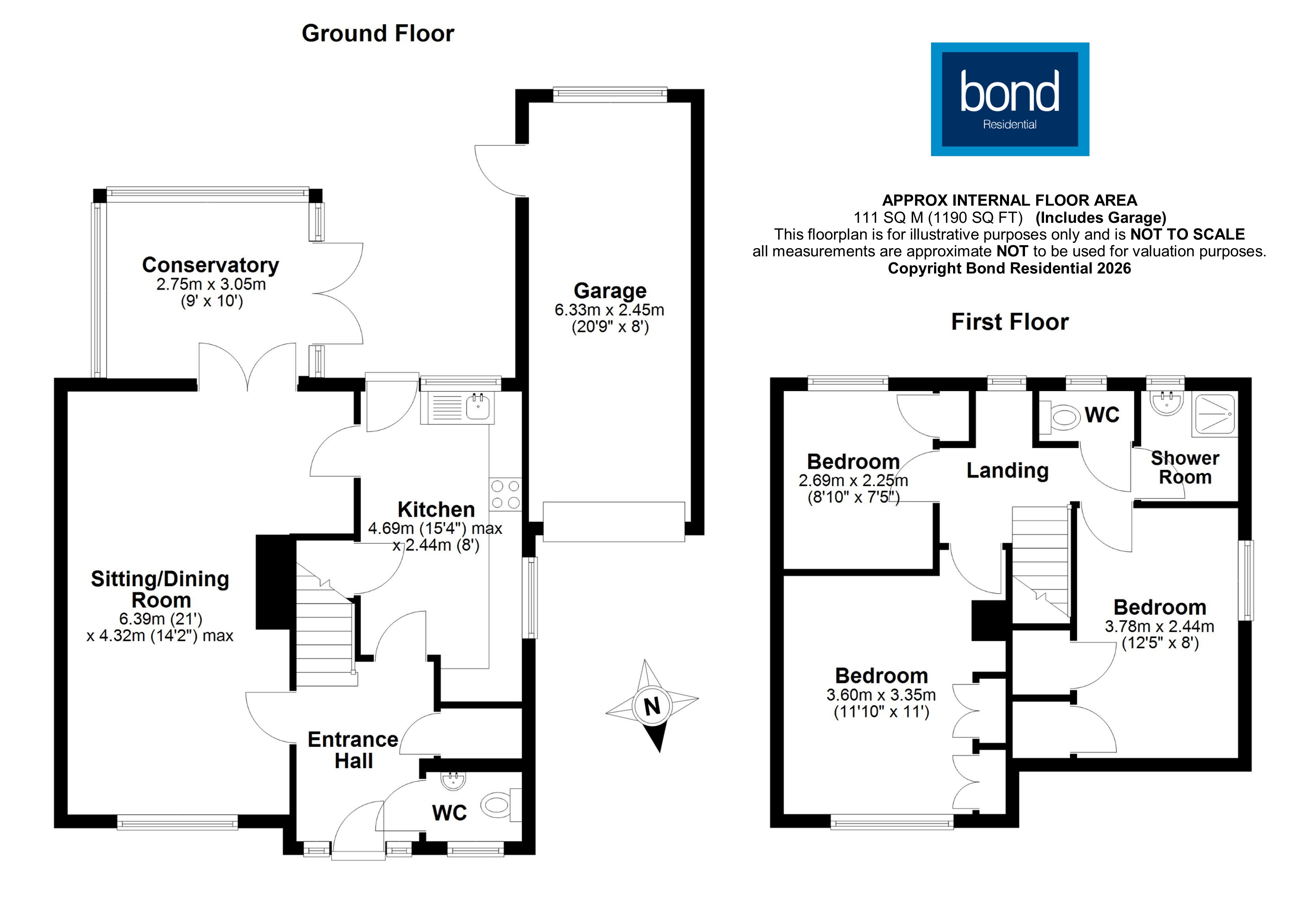 Floorplans For Nabbott Road, Chelmsford, Essex