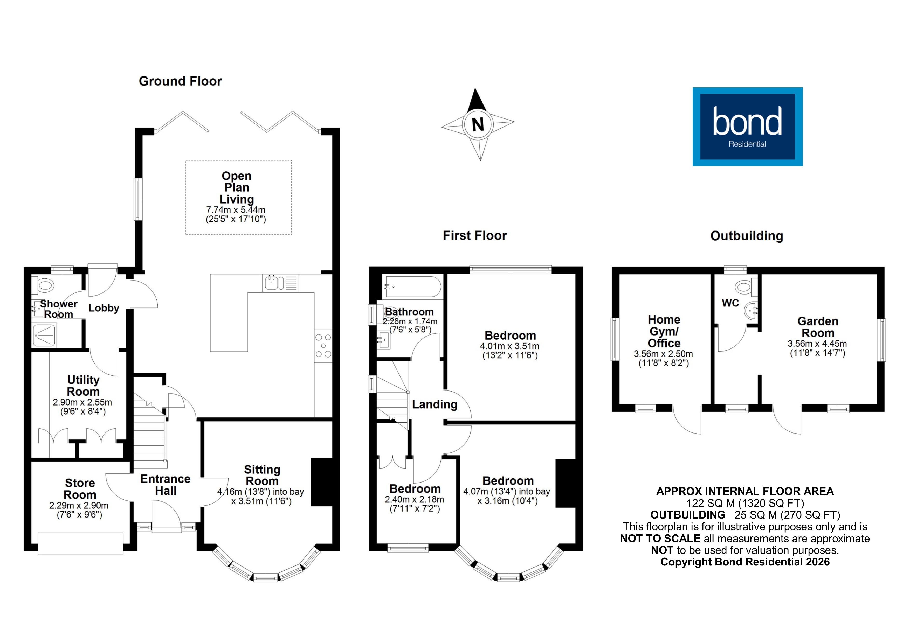 Floorplans For Moulsham Lodge, Chelmsford, Essex