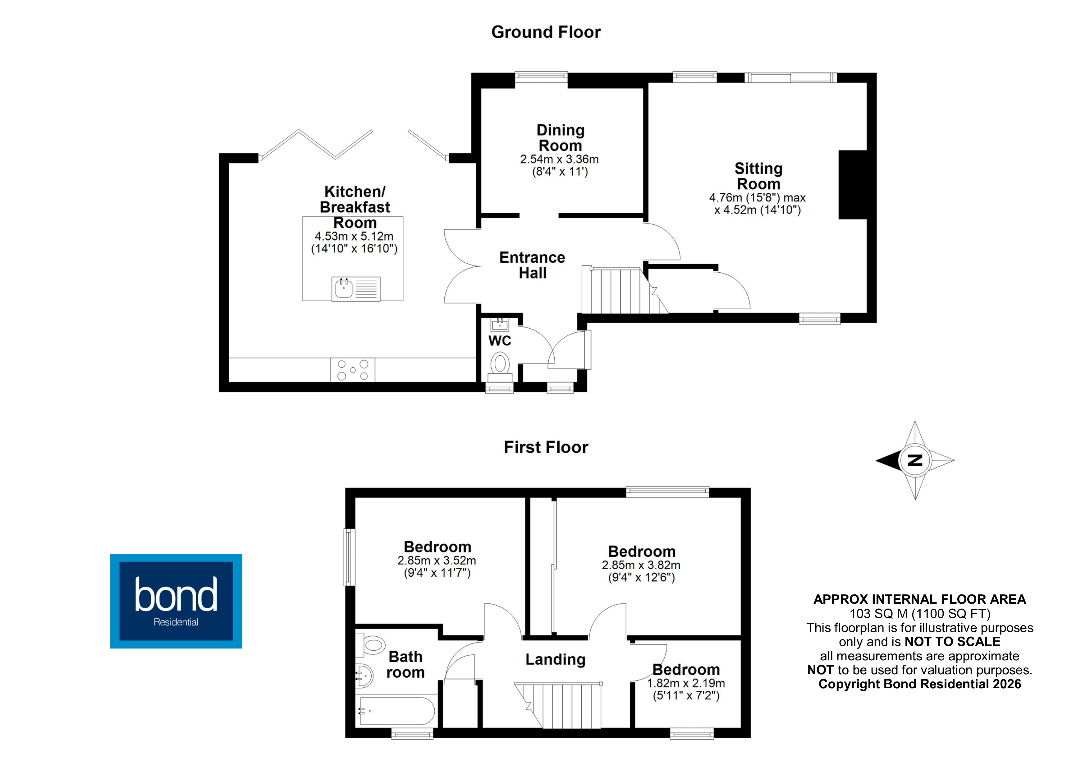Floorplans For Chelmer Village, Chelmsford, Essex