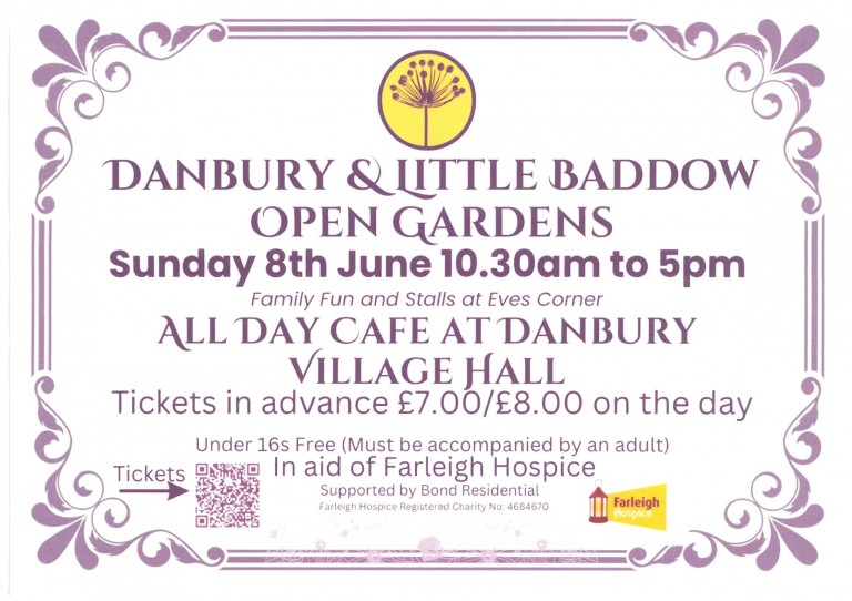 Danbury & Little Baddow Open Gardens 2025: A Perfect Summer’s Day Out