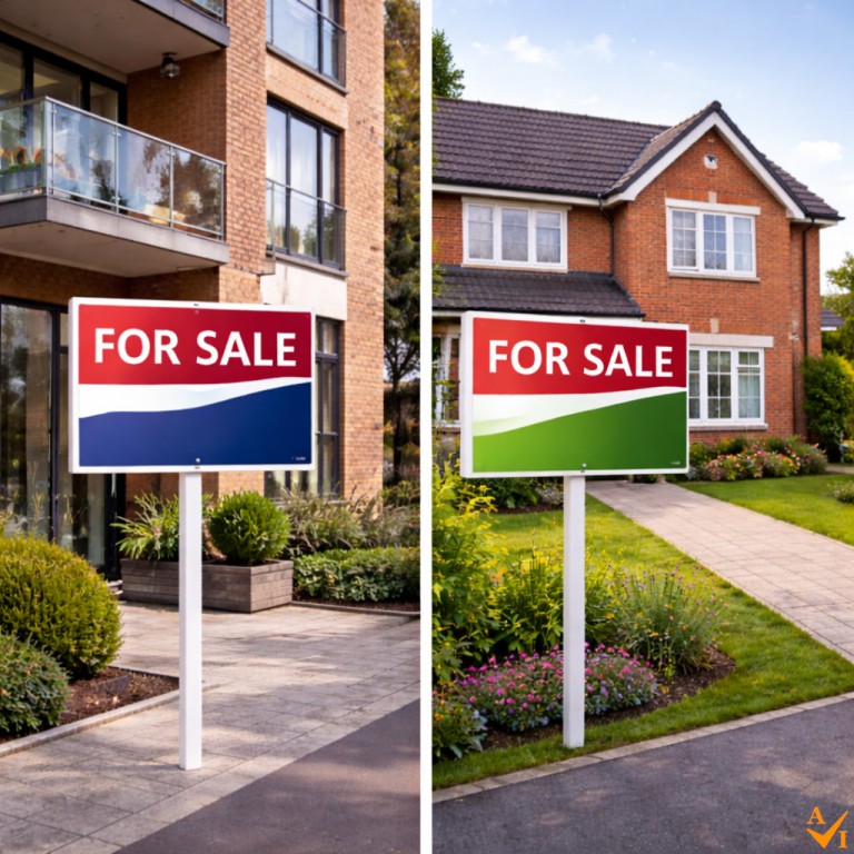Key Differences in Selling Flats vs Houses