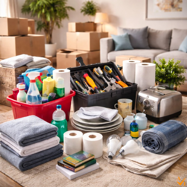 First Home Essentials: Must-Haves for Moving Day