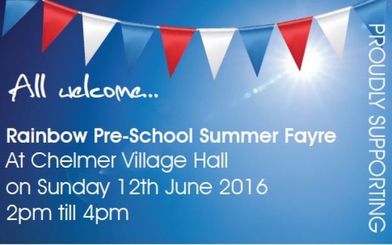 Rainbow Pre-School Summer Fayre