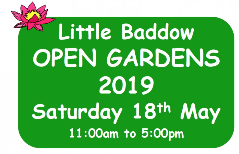 Little Baddow Open Gardens 2019