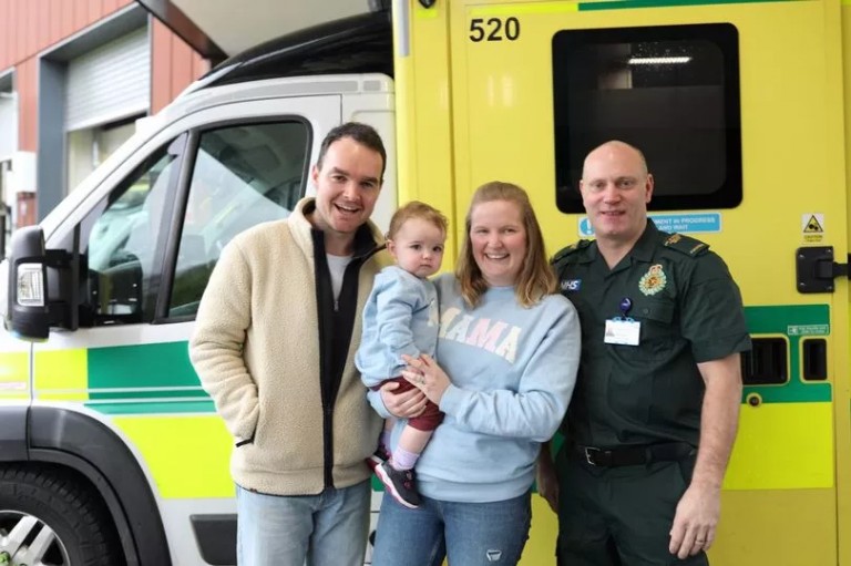 Heartwarming Reunion at Chelmsford Ambulance Station